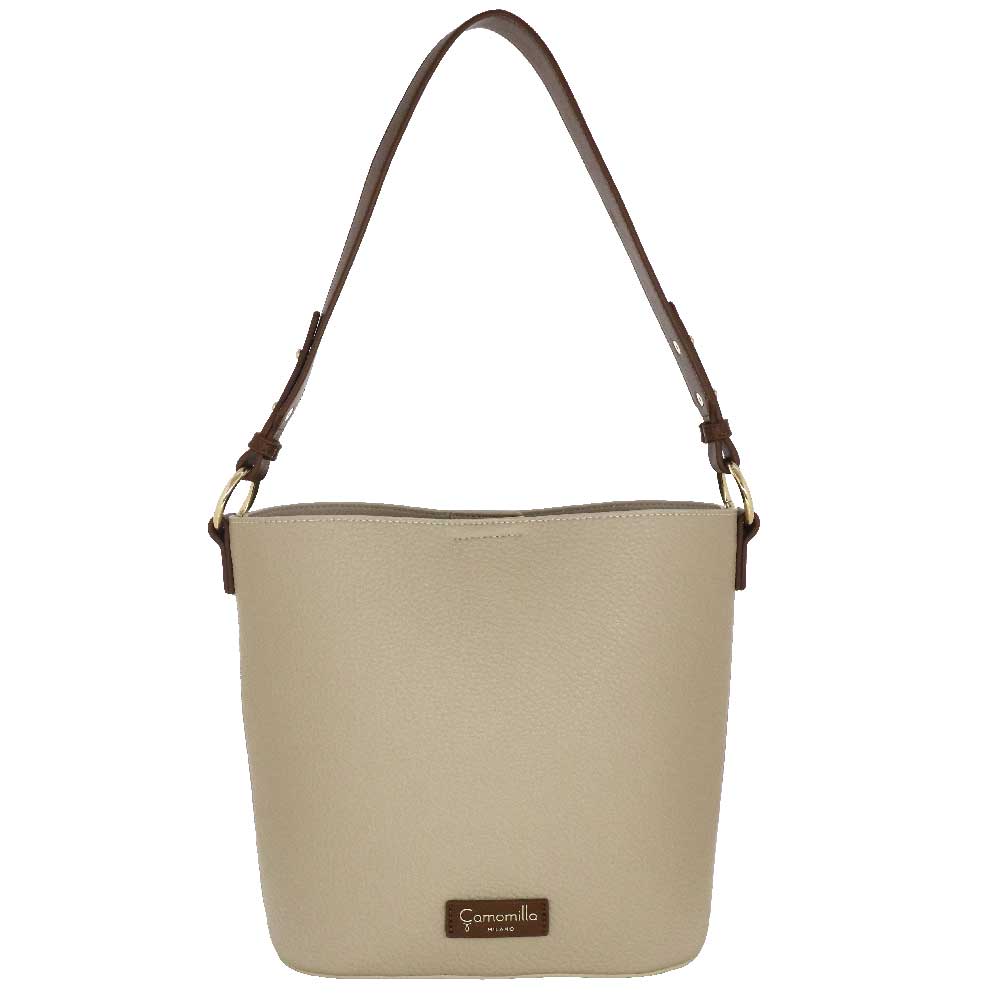 Camomilla Milano | Bag in Bag Bree M Beige con Dettagli a Contrasto