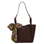 Camomilla Milano | Borsa Nancy Burgundy | Set Bag in Bag con Foulard