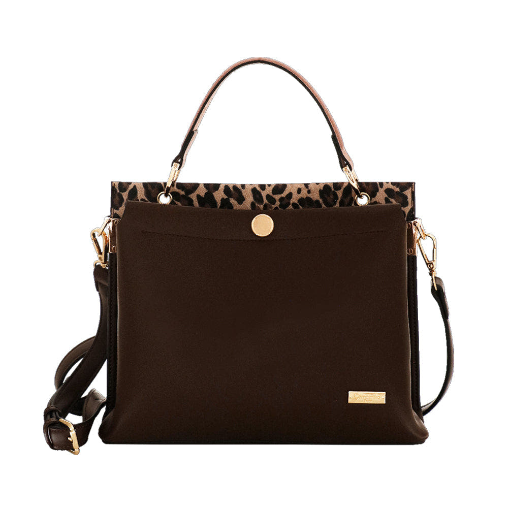 Camomilla Milano | Borsa a Mano Chic Jungle M | Stampa Animalier