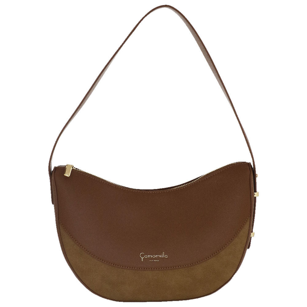 Camomilla Milano | Borsa a Spalla Emma Marrone Effetto Camoscio