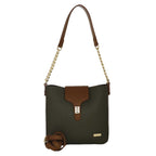 Camomilla Milano | Borsa a Spalla Emy Verde | Chiusura a Girello