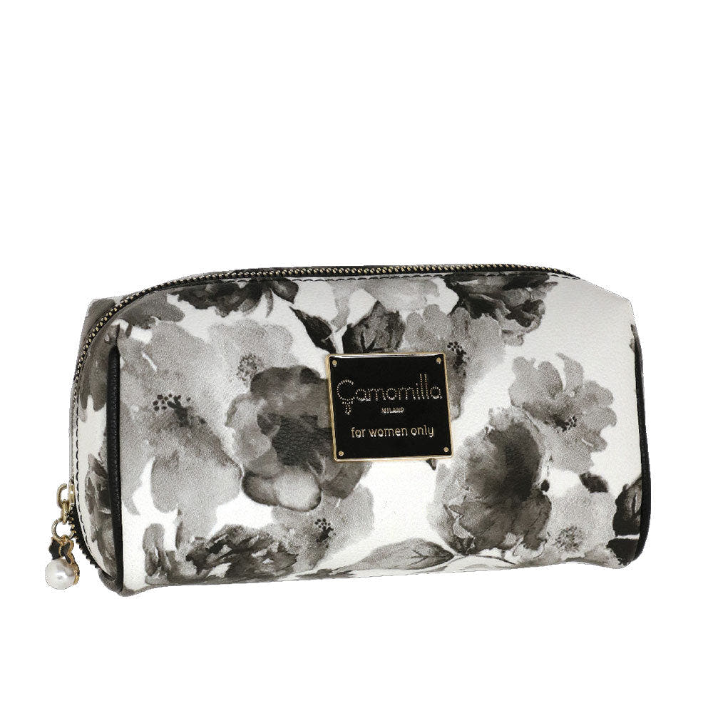 Camomilla Milano | Necessaire M Ice Queen Stampa Rose Bianche e Nere