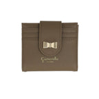 Camomilla Milano | Portacarte Nice Office Taupe con Fiocco