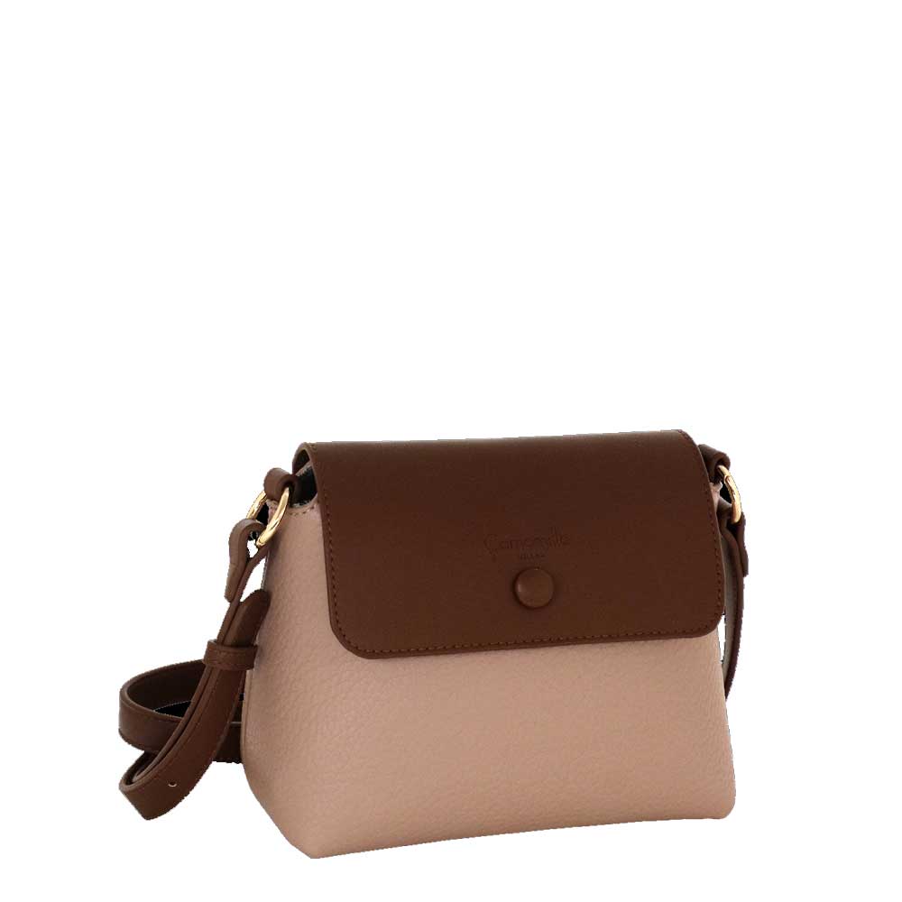 Camomilla Milano | Bag in Bag Bree M Rosa Antico con Contrasti