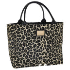 Camomilla Milano | Borsa a Mano L Lulu Beige | Stampa Leopardata Tapestry