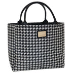 Camomilla Milano | Borsa a Mano L Lulu Nera | Pied de Poule Tapestry