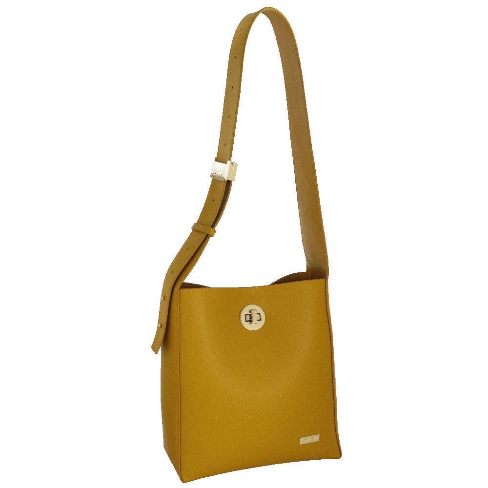 Camomilla Milano | Secchiello Nives M Giallo Senape | Set Bag in Bag