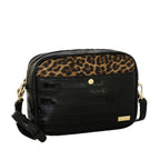 Camomilla Milano | Camera Bag Chic Jungle | Stampa Animalier Nera