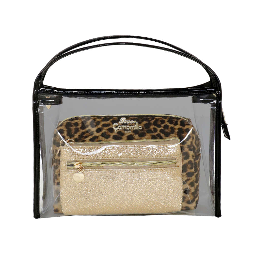 Camomilla Milano | Set Beauty Trio Couture | Stampa Leopardata 3 Pezzi