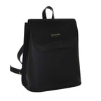 Camomilla Milano | Zaino Emma Nero Effetto Camoscio