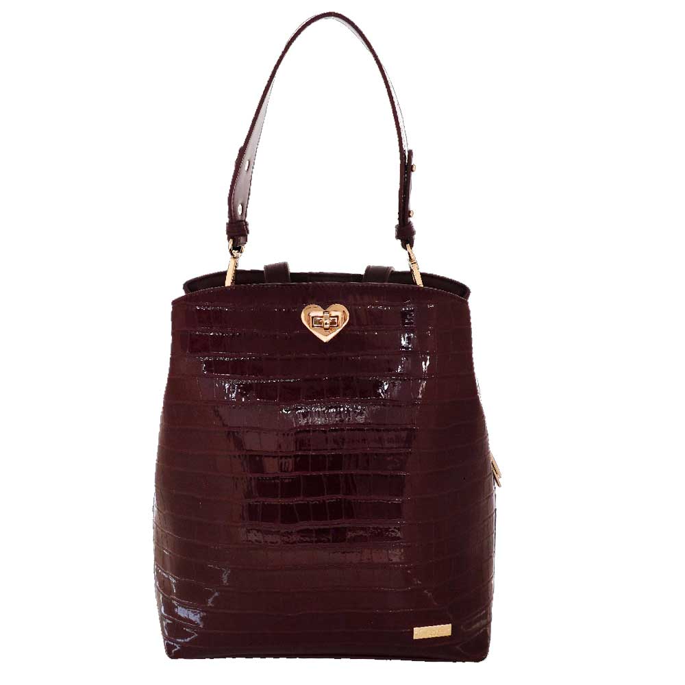 Camomilla Milano | Zaino Jill Bordeaux con Cuore