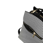 Camomilla Milano | Zaino Jill Pied de Poule con Cuore