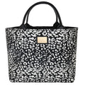 Camomilla Milano | Borsa a Mano L Lulu Nera | Stampa Leopardata Tapestry