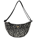 Camomilla Milano | Tracolla M Lulu Nera | Stampa Leopardata Tapestry