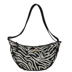 Camomilla Milano | Borsa a Tracolla M Lulu Zebra Effetto Tapestry