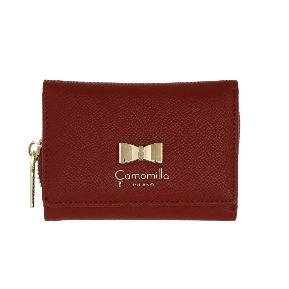 Camomilla Milano | Portafoglio S Nice Office Rosso con Fiocco