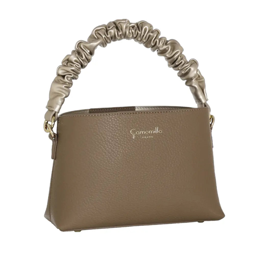 Camomilla Milano | Borsa a Mano S Nancy Beige con Pouch