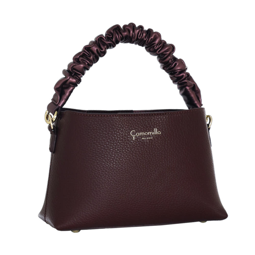 Camomilla Milano | Borsa a Mano S Nancy Burgundy con Pouch
