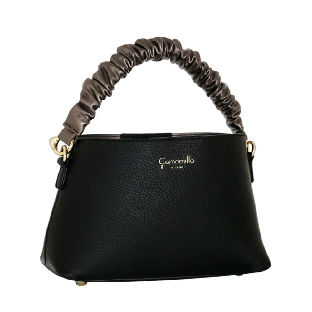 Camomilla Milano | Borsa a Mano S Nancy Nera con Pouch