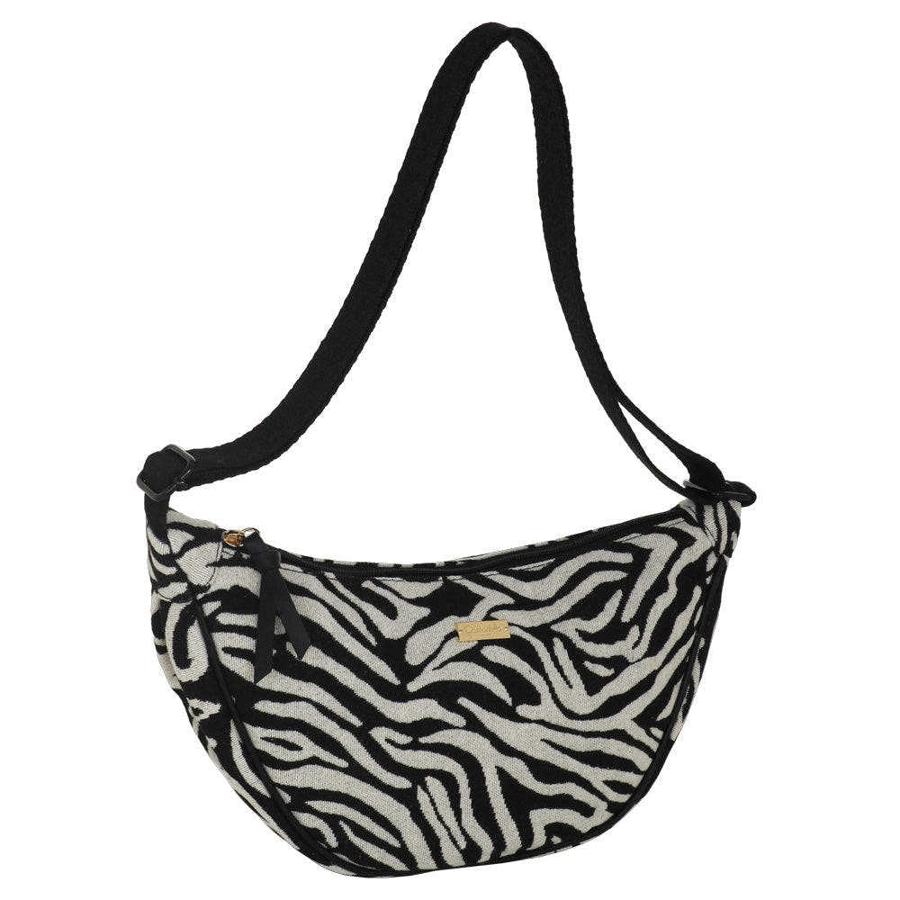 Camomilla Milano | Borsa a Tracolla M Lulu Zebra Effetto Tapestry