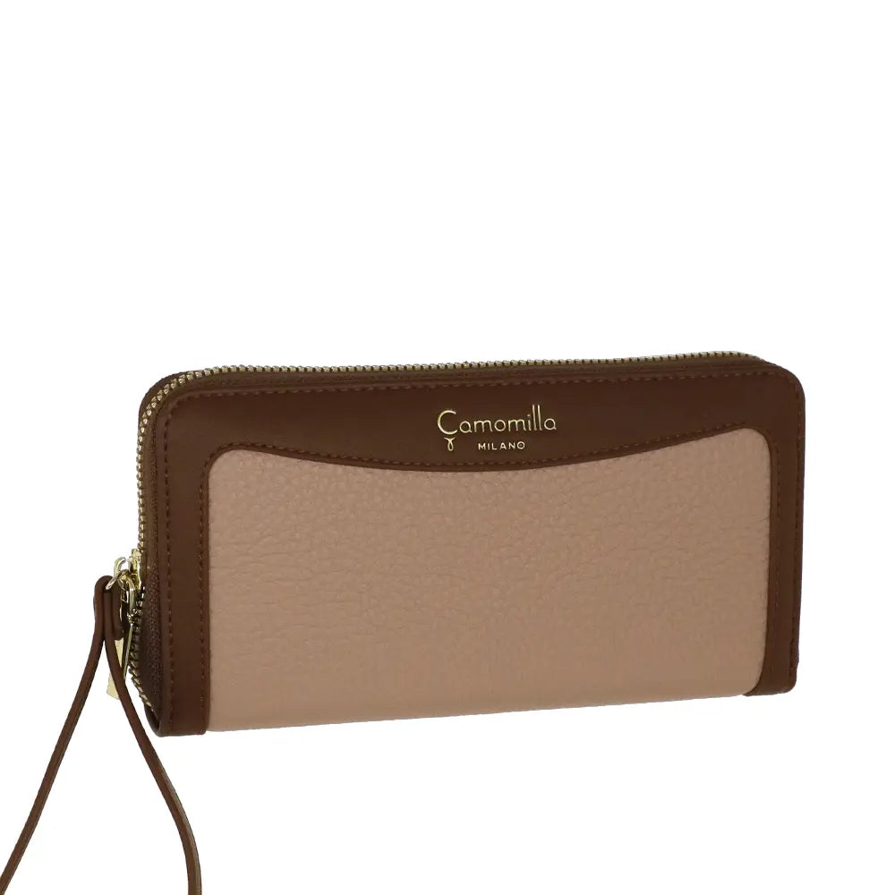 Camomilla Milano | Portafoglio Pochette Zip L Bree Rosa a Contrasto