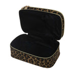 Camomilla Milano | Beauty Case M Couture | Leopardato con Porta Pennelli