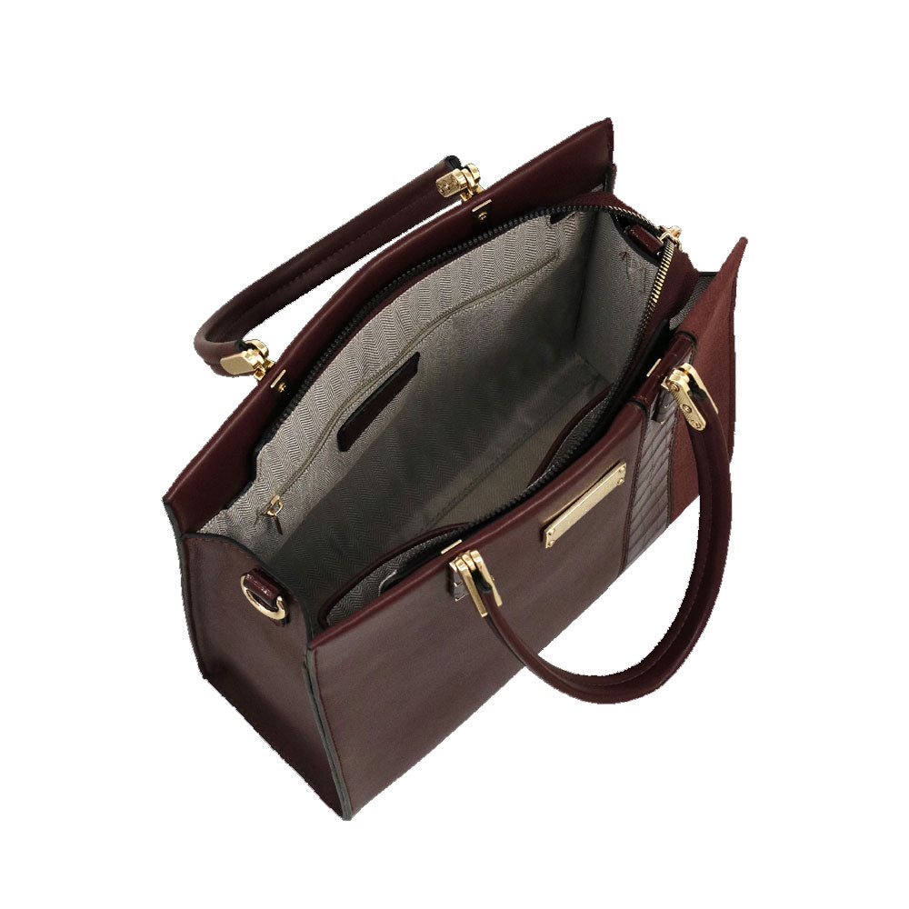 Camomilla Milano | Borsa a Mano Jungle M | Animalier Bordeaux