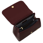 Camomilla Milano | Borsa a Mano Ottavia Burgundy con Fibbia