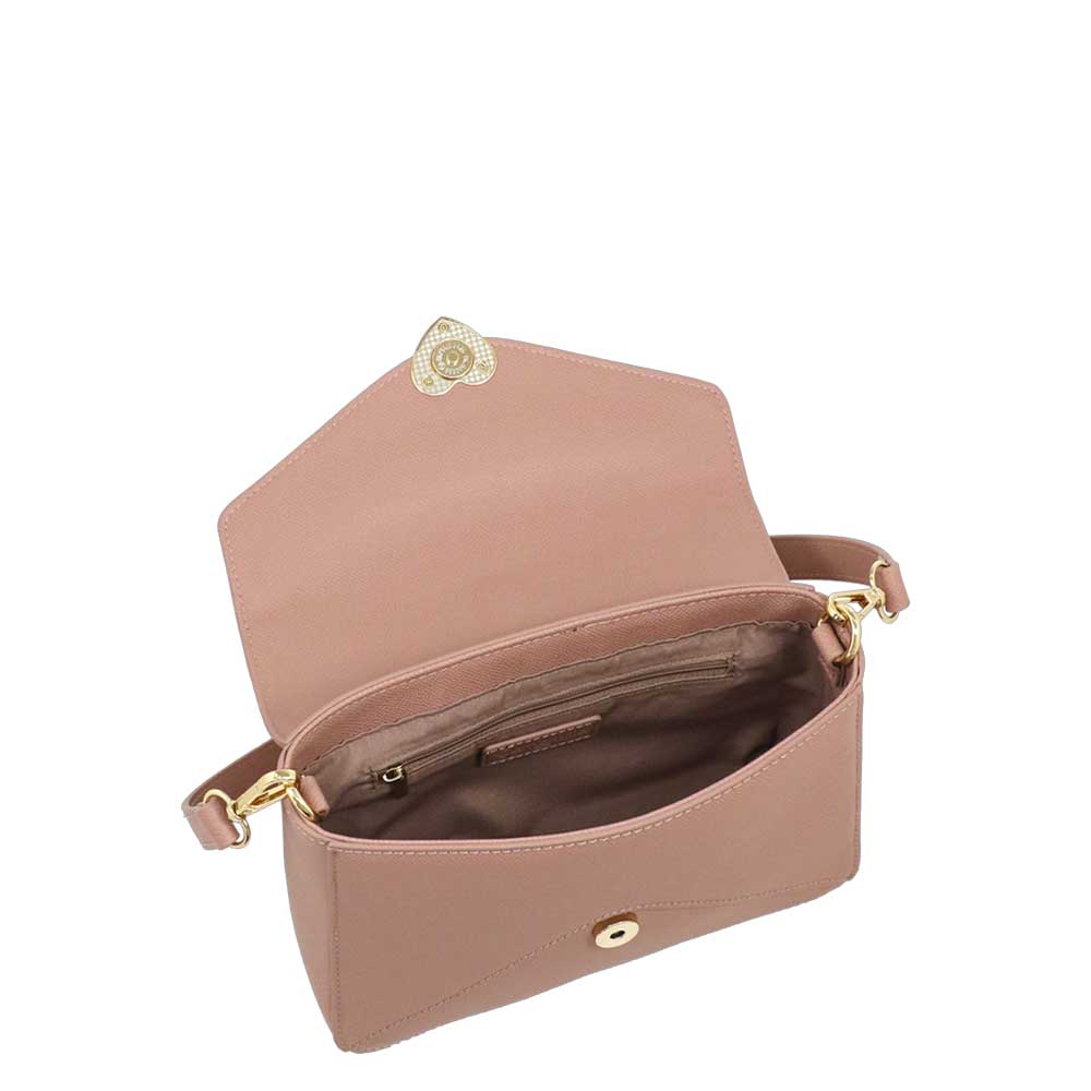 Camomilla Milano | Borsa a Spalla Nina Rosa con Chiusura a Cuore