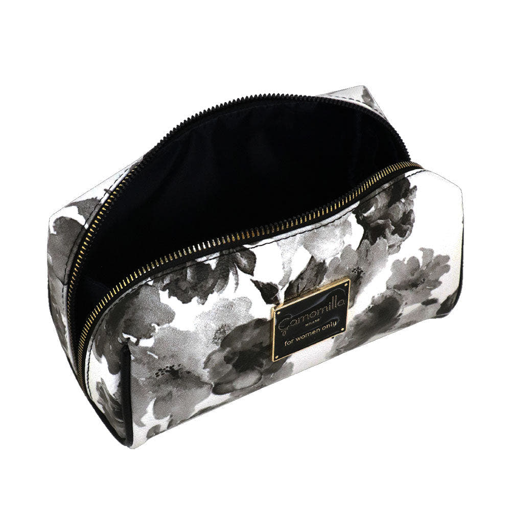 Camomilla Milano | Necessaire M Ice Queen Stampa Rose Bianche e Nere