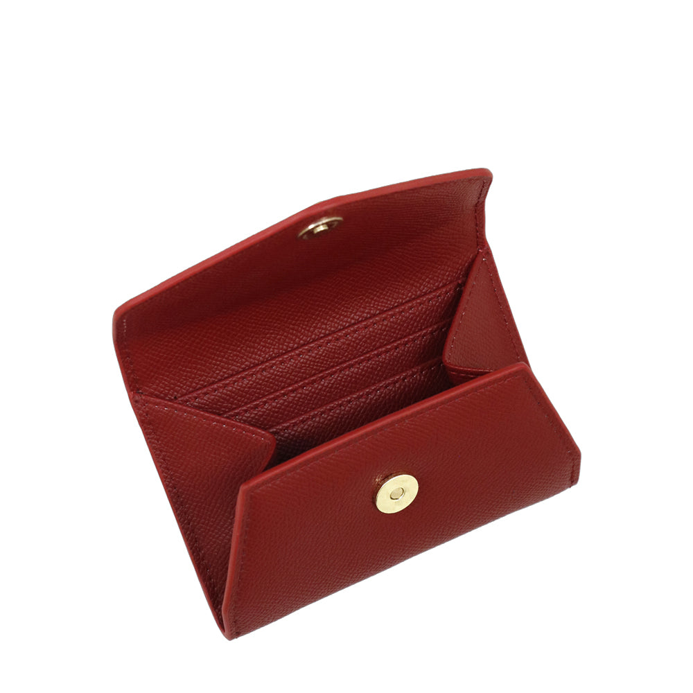 Camomilla Milano | Portacarte Busta Nina Rosso con Cuore