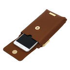 Camomilla Milano | Portacellulare Ottavia Marrone con Fibbia Metallica