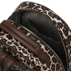 Camomilla Milano | Zaino Chic Jungle | Stampa Animalier Marrone