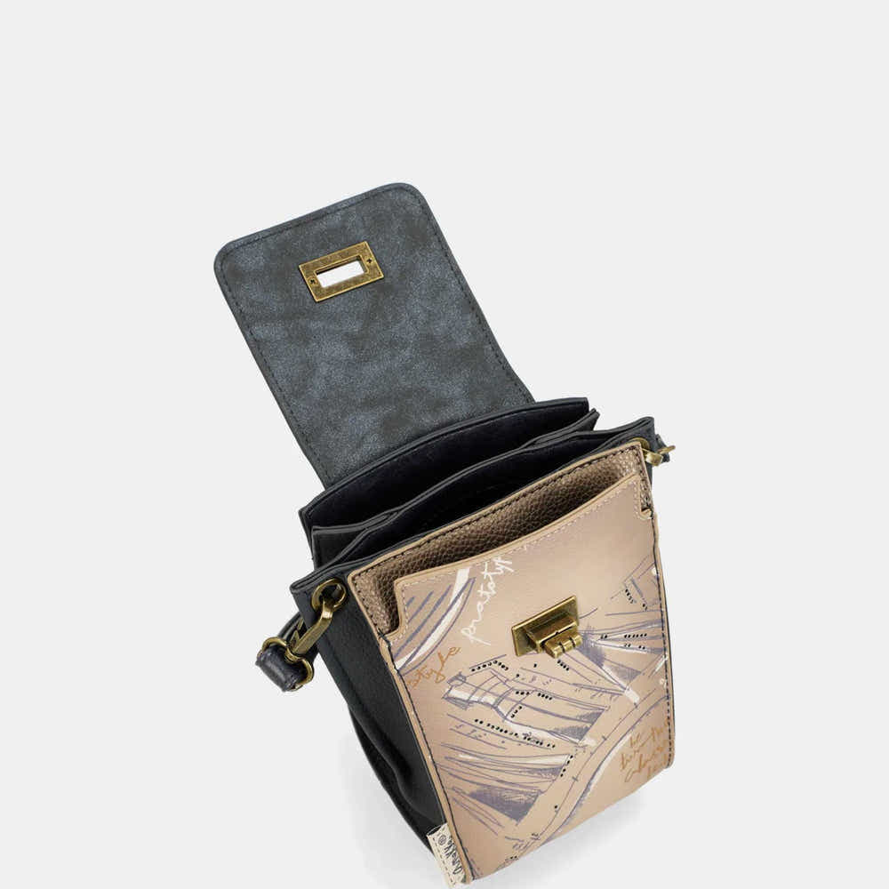 Anekke Mini Borsa Portacellulare | Collezione Studio | Design Creativo
