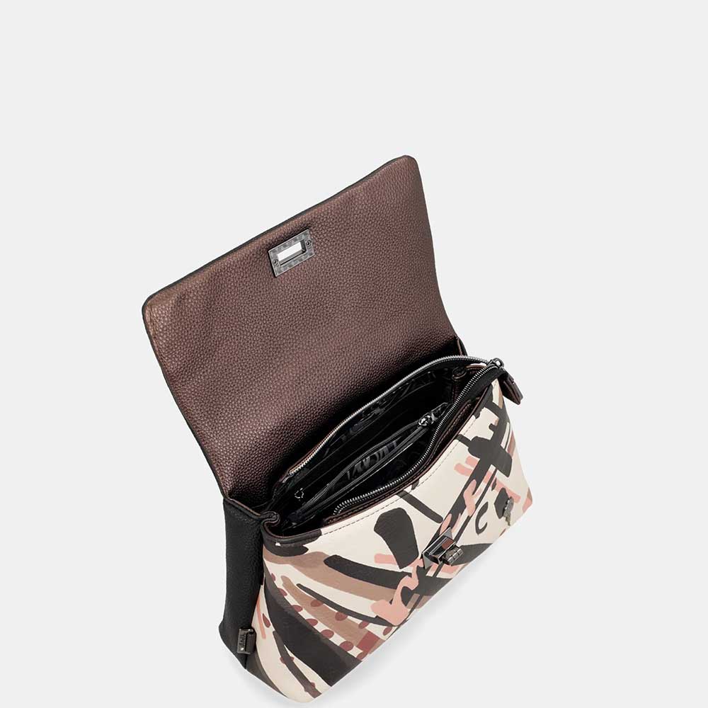 Anekke Borsa a Mano Parisian | Manico Corto e Tracolla a Catena