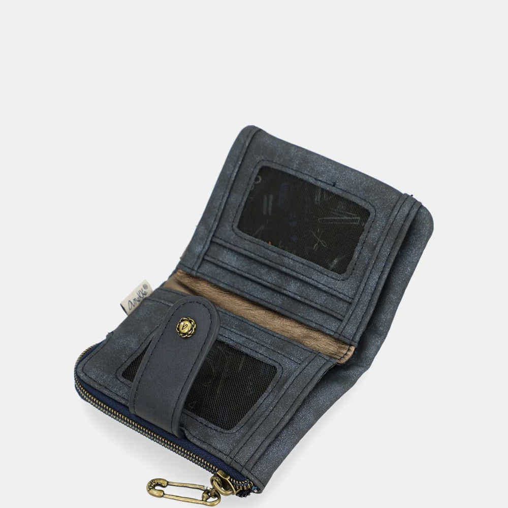 Anekke Portafoglio Piccolo Flessibile RFID | Collezione Studio