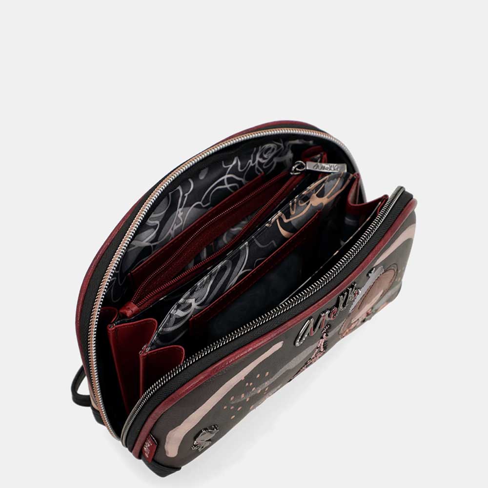 Anekke Portatutto RFID Mademoiselle | Pochette Organizzata con Stile