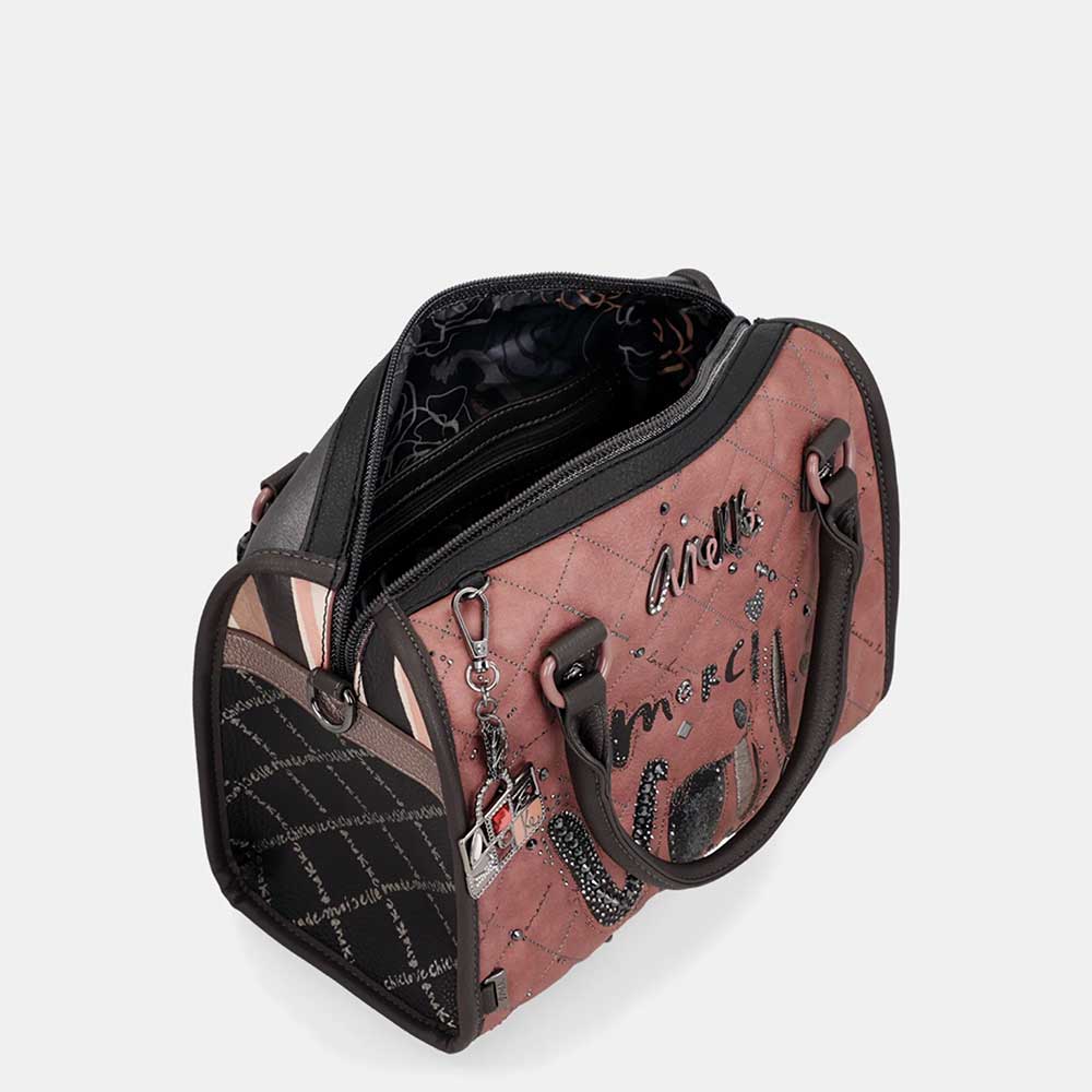 Anekke Borsa Bowling Parisian | Manici e Tracolla | Stile Versatile