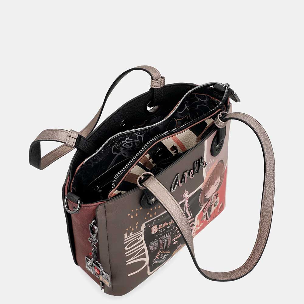 Anekke Borsa Tote Media Mademoiselle | Stile, Autenticità e Praticità