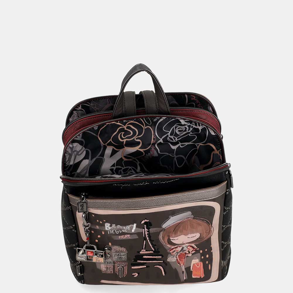 Anekke Zaino Triplo Scomparto | Collezione Mademoiselle | Super Organizzato