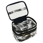 Camomilla Milano | Beauty Case M Ice Queen | Stampa Rose Nere e Bianche