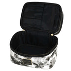 Camomilla Milano | Beauty Case M Ice Queen | Stampa Rose Nere e Bianche