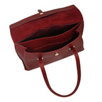 Camomilla Milano | Borsa Porta PC Nice Office Rossa con Fiocco