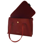 Camomilla Milano | Borsa Porta PC Nice Office Rossa con Fiocco