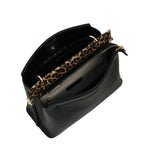 Camomilla Milano | Borsa a Mano Chic Jungle M | Animalier Nero