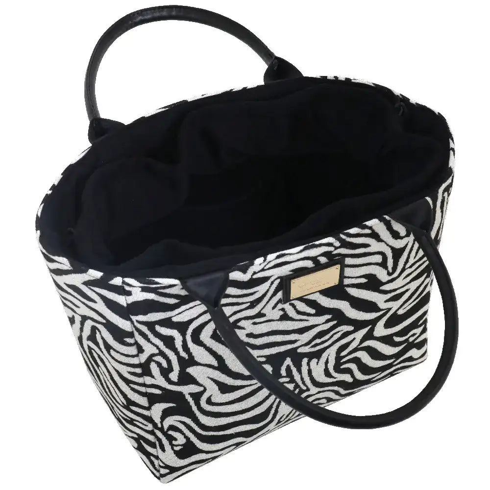 Camomilla Milano | Borsa a Mano L Lulu Nera | Zebra Tapestry