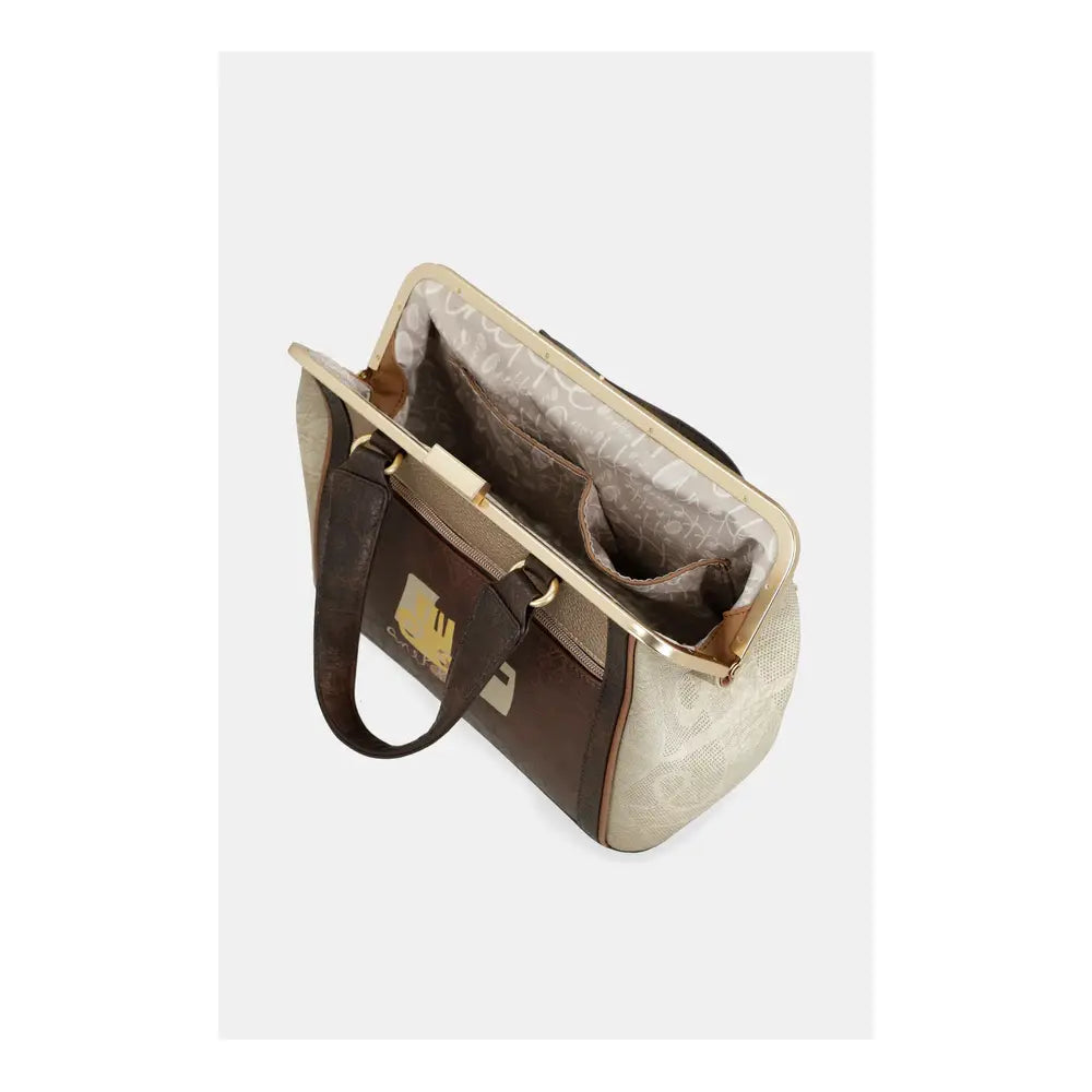 Borsa con Chiusura a Clip Anekke Muse | Bauletto Elegante con Tracolla