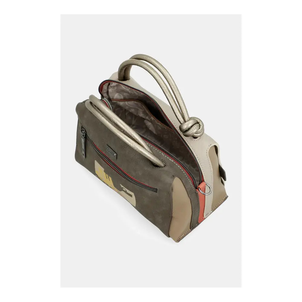 Anekke Borsa con Manico Corto Amphora | Design Compatto e Artistico