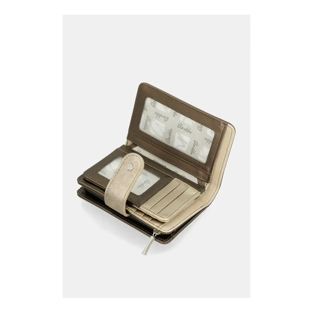 Anekke Portafoglio Rigido RFID Serenis | Sicurezza e Stile Naturale