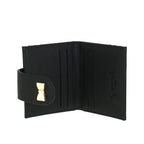 Camomilla Milano | Portacarte Nice Office Nero con Fiocco